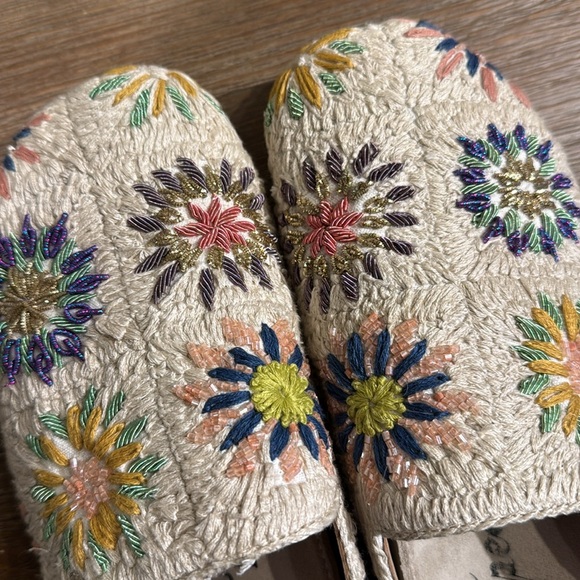 Free People Multicolor Embroidered Mules - Picture 4 of 6